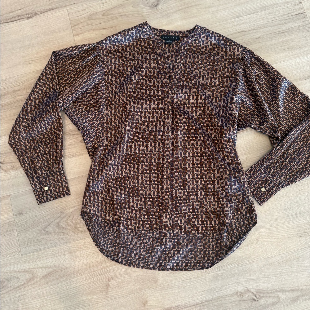 Sanctuary silk blouse